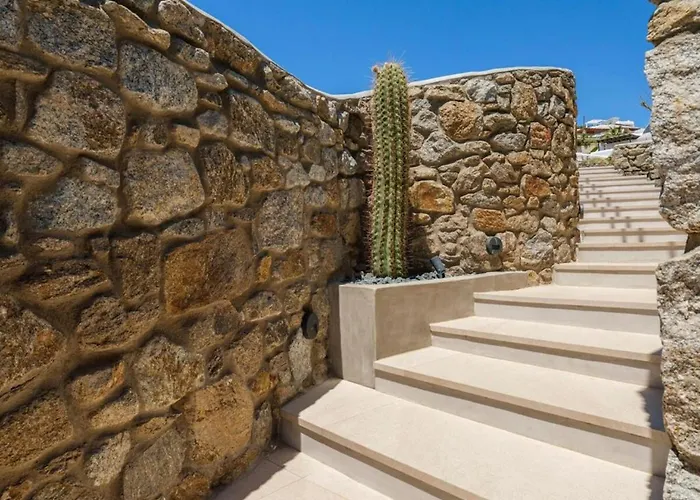 Lilium Iii - Panoramic View Over Psarou Bay! فيلة