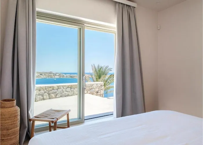 Lilium Iii - Panoramic View Over Psarou Bay! Villa *