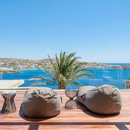 Lilium Iii - Panoramic View Over Psarou Bay! Psarou (Mykonos)
