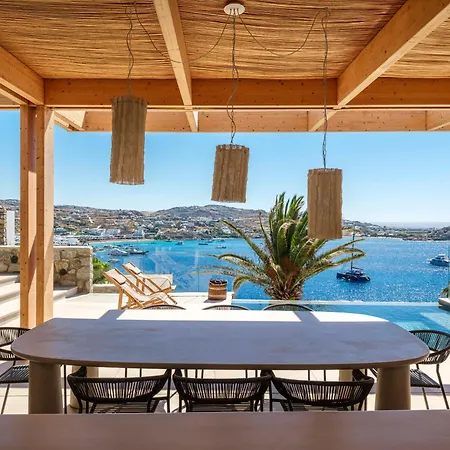 Villa Lilium Iii - Panoramic View Over Psarou Bay!