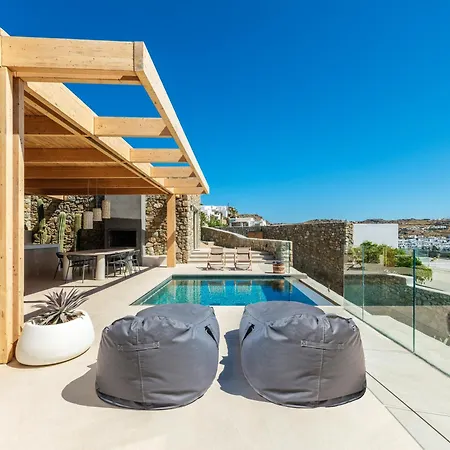 Villa Lilium Iii - Panoramic View Over Psarou Bay! *
