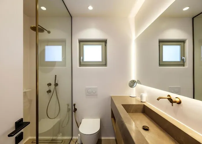 Lilium Iii - Panoramic View Over Psarou Bay! Villa Psarrou