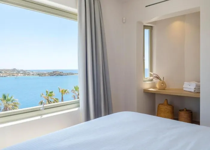 Villa Lilium Iii - Panoramic View Over Psarou Bay! Psarrou